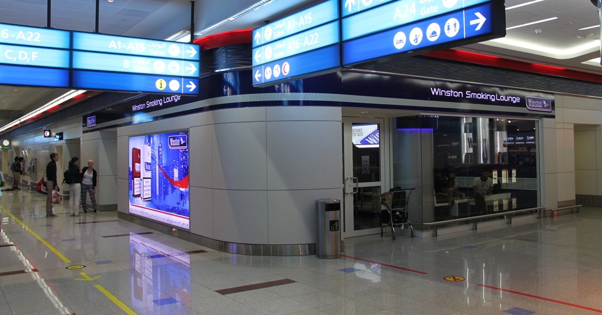 Dubai Airport Smoking Areas: All Terminals, Locations and Rules 2026